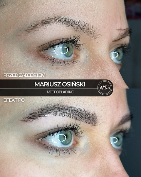 Zdjęcie na okładce dla Microblading Brwi - Mariusz Osiński - makijaż permanentny brwi Warszawa